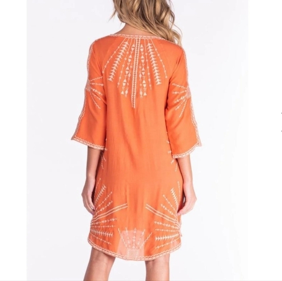 NWT Tolani Kezia Peach Dress Coverup - Picture 3 of 12